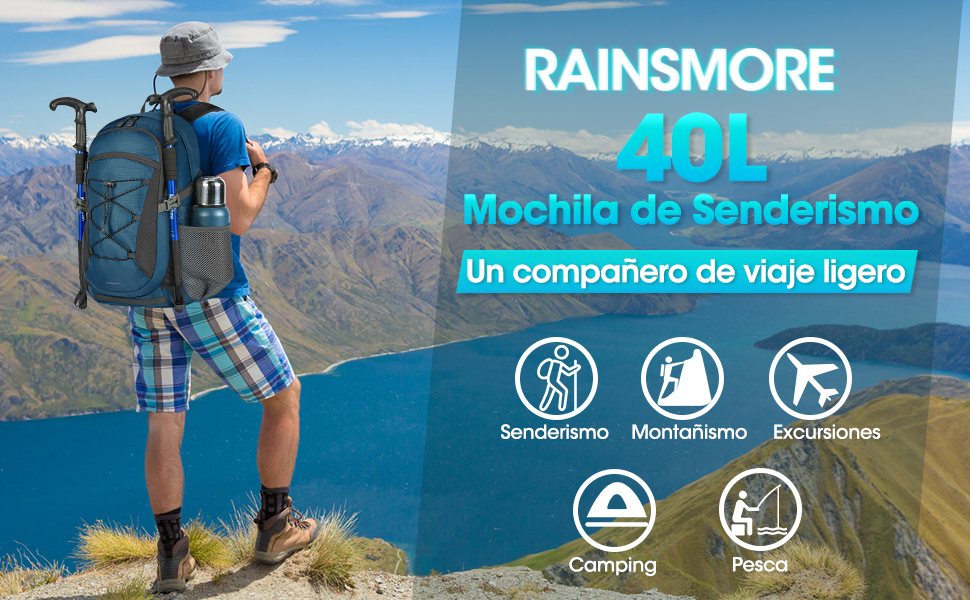 Sac à Dos Randonnée -RAINSMORE - Image 6